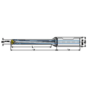 ISCAR CHAMDRILL BOORPUNT-HOUDER DCM 120-060-16A 5D 3200449