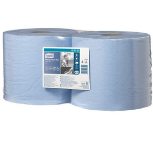 Tork Wiping Paper Plus Blue W1/2 Tork - ref. 130052 - RUBIX UK