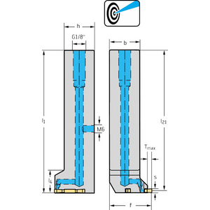 7379045-STELI TORNITURA E SCANALATURA G3021-2525R-MX22-2-P