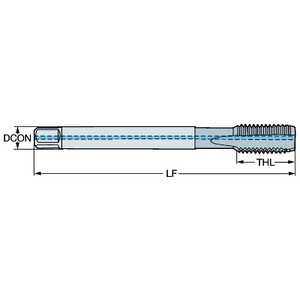 COROMANT COROTAP 100 DRAADTAP T100-KM106DB-M14X150D210