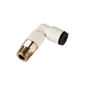 Elbow Male Stud FDA Brass BSPT 6809