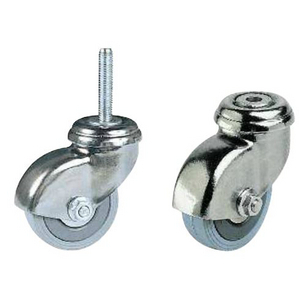 ROULETTE CARENEX PIVOT.D 50 40KG CAOUT.MOYEU LISSE OEIL 8,3