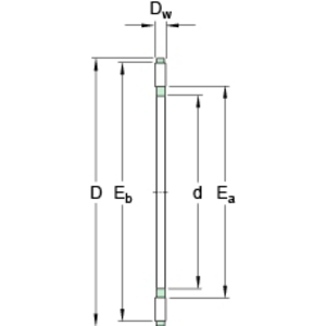 SKF AXK 150190 NAALDTAATSLAGERKOOI