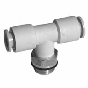 KQ2Txx-G, One-touch Fitting, Male Branch Tee, Thread G
