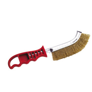 BROSSE ''SKRIB'' 1 RANG ACIER LAITONNE CONVEXE
