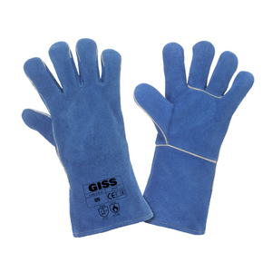Gloves G-WELD BLUE (Heat-resistant cowhide) Size 9