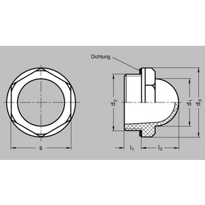 GN546-15-G3/8 Ölschauglas Elesa