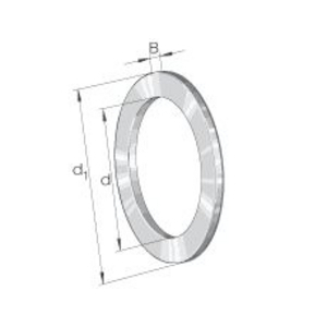 ASS 400X430X2.3-A (INA) Axial-Lagerscheibe INA