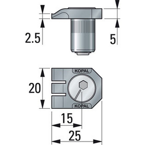 CLE DE SERRAGE 6 PANS DE 4