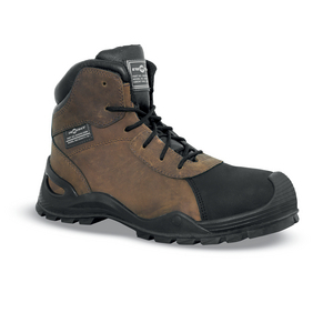 CHAUSSURE EGIS S3 SRC P43 BRUN CUIR PULL UP