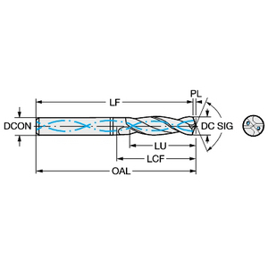 FORET CARB.MONO CORODRILL 860