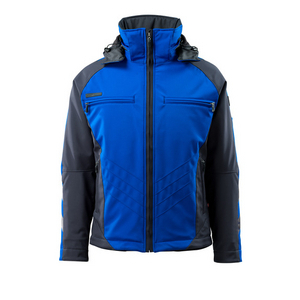 MASCOT SOFTSHELL JACKET DARMSTADT COBALT/ MARINE SIZE XS