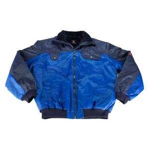 00922-620-1101-S KORNBLAU-MARINE Pilotjacke Bolzano