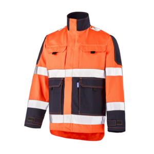 BLOUSON FLUOTECH OR/DARK.B T2 HV 55PCCOTON 45PCPOLYESTER
