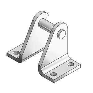 CHAPE ARRIERE P/VERIN CDG5EA40 CG-E032SUS