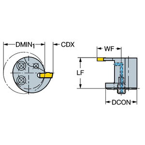 COROMANT T-MAX Q-CUT KOP GROEFSTEKEN LAG551.31-321617-40