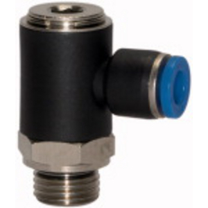 170.018-8 L-Steckverschr.»Blaue Serie«, drehbar, G1/8 a., L=24,5mm