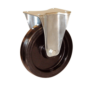ROULETTE FIXE 400KG D.200MM ROUE CAOUT MOYEU RLX
