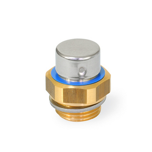 GN882-M12X1.5-MS-M Be- und Entlüftungsfilter Messing