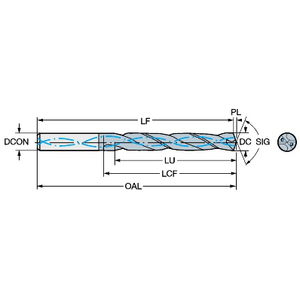 FORET CARB.MONO CORODRILL 460