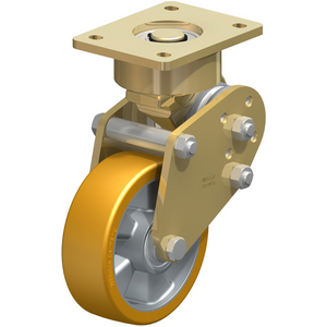 ROULETTE PIVOTANTE FORTES CHARGES AVEC RESSORTS DE