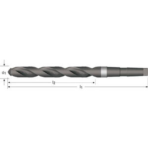A3508.5 Spiralbohrer 8,5 HSS DIN 341N lang 118° Dpf.angel.6xD