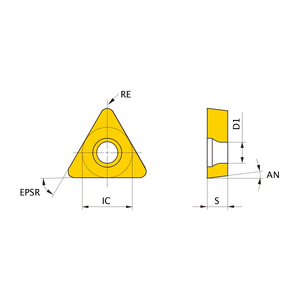INSERTI TCMT16T308 UE6110