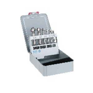 9723990080000-ASSORTIMENTO DI SVASATORI CILINDRICI A 90GR. HSS DIN 335 72399 8,000