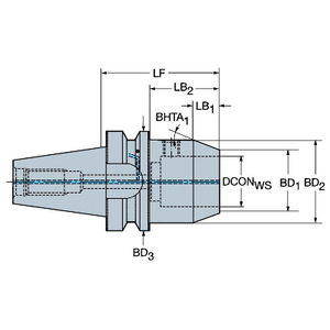 ADAPTATEUR MAS-BT 403 VERS WELDON