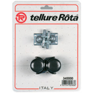 RUOTE MOBILIO GEMELLATE 34 50X57 POLIAMMIDE 6 34/0001