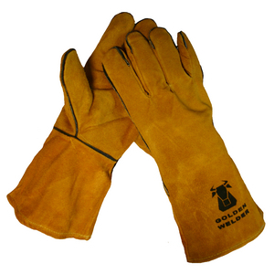 LASHANDSCHOEN GOLDEN WELDER KEVLAR GESTIKT 35CM 10396 MT 10