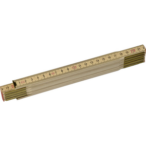MESURE PLIANTE 2M X 15MM BOIS NATUREL (UC10/UU50)