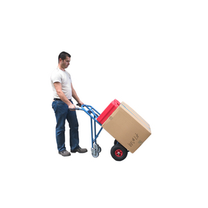 DIABLE CHARIOT 3 POSITIONS 250/350KG BLEU