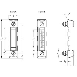 GN650.2-127-A-P Ölstandsanzeiger ohne Thermometer