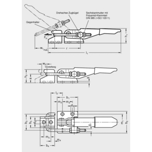 GN851-320-T2 Verschluss-Spanner