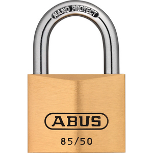 ABUS HANGSLOT 85/50 KA-1587 OUD - MESSING