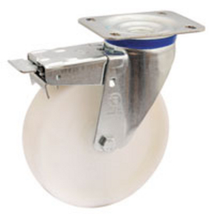 RUOTA 68 150X45 MONOLITICA POLIAMMIDE 6 SUPP. ROTANTE PIASTRA M FRENO ANTERIORE 689204