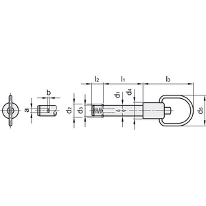 GN.37025-PERNO AUTOBLOCCANTE ACCIAIO GN 214.2-6-30