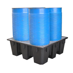 BAC DE RETENTION PE RECYC 4 FUT ECO 1280X1280X485 CAILLEB.GALV