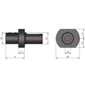 EROGLU BOORHOUDER VDI E1 - 20 X 16 - 209.51.16.67