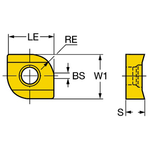 COROMANT COROMILL 331 WPL FREES R331.1A-11 50 15H-WL1040