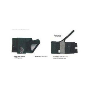SUPPORT POIGNET PROFLEX 4000 TS NOIR MAIN GAUCHE