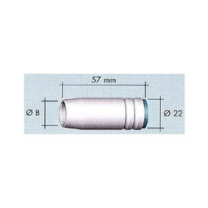 BUSE GAZ TRES CONIQUE D.11,5 MB25/352 ASP25 UE=10