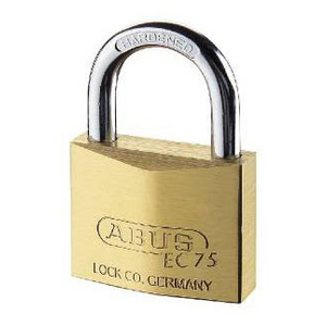ABUS HANGSLOT 75IB/50 KA-7561 - MESSING