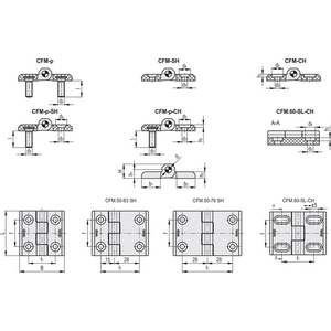 425812 - CERNIERA SUPER-TECNOPOLIMERO CFMQ.60-45-SH-6