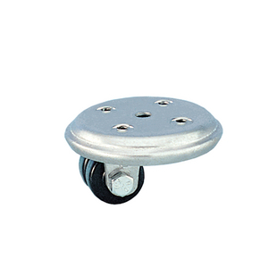 ROULETTE SURBAISSEE 120KG D.35MM MOYEU LISSE