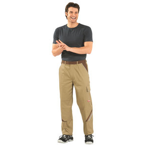 HERREN BUNDHOSE HIGHLINE KHA/BR/ZINK 114 PP6082130114, 65% Polyester und 35 % Baumwolle, 285 gr/m²