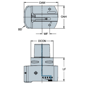 COROMANT CAPTO VERS CORPS D OUTIL COROBORE 826