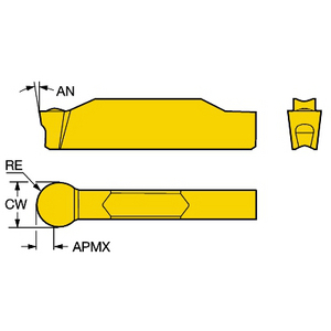 PLAQUETTE DE PROFILAGE COROCUT N123L1-0800-RO 1125