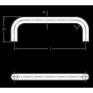 ELESA+GANTER BEUGELGREEP AANLASUITVOERING GN 425.3-20-200-NI